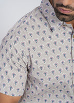 Cotton Printed Half Sleeve Shirt