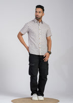 Cotton Printed Half Sleeve Shirt