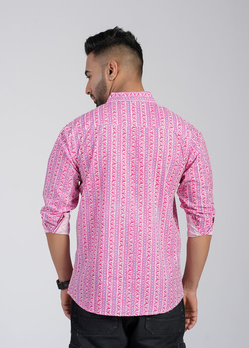 Cotton Printed Full Sleeve Shirt