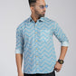 COTTON PRINTED FULL SLEEVE SHIRT