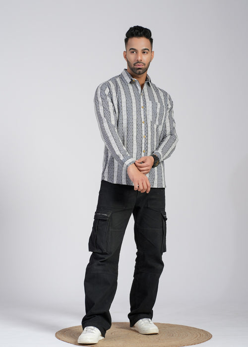 Cotton Printed Full Sleeve Shirt