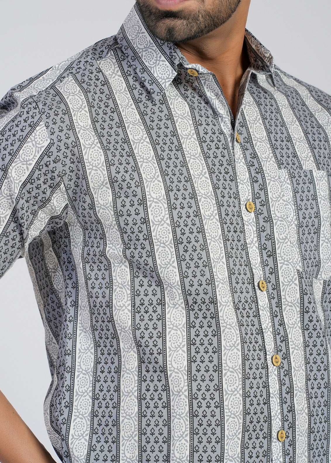 Cotton Printed Full Sleeve Shirt