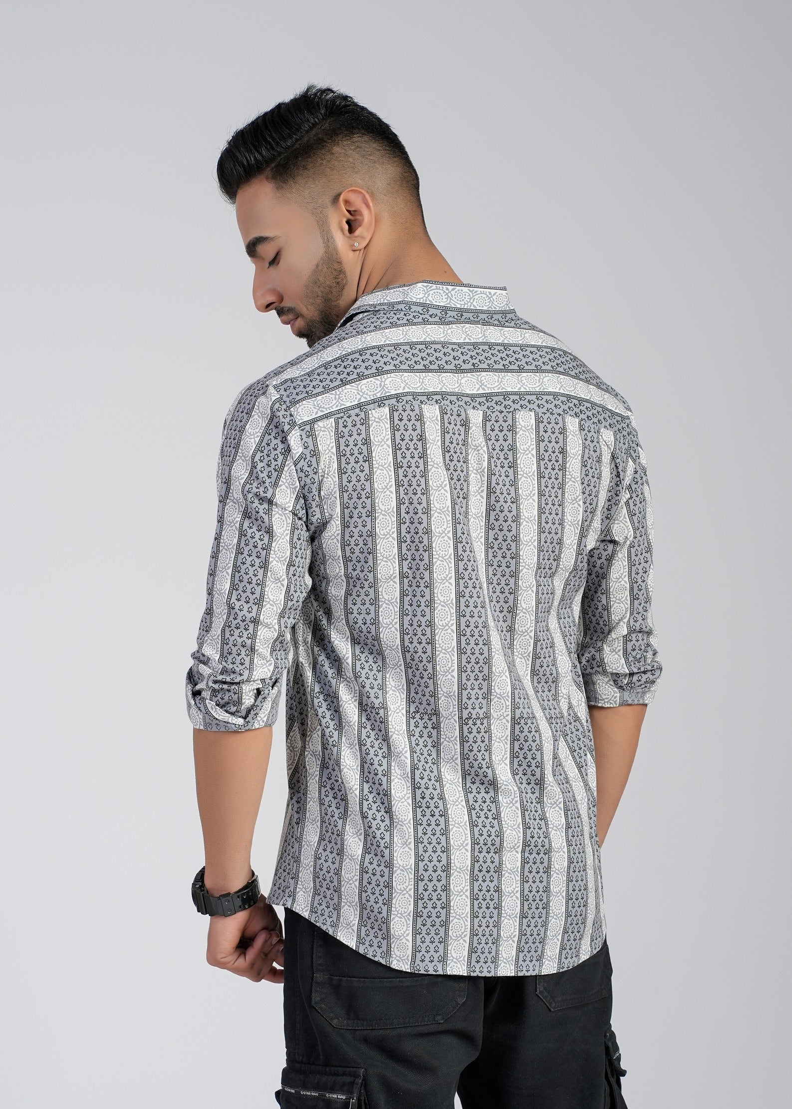 Cotton Printed Full Sleeve Shirt