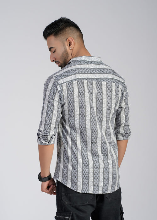 Cotton Printed Full Sleeve Shirt