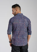 Cotton Printed Full Sleeve Shirt