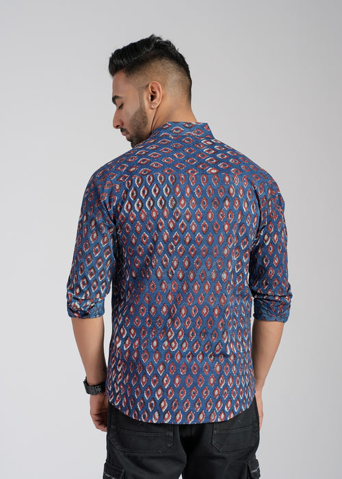 Cotton Printed Full Sleeve Shirt