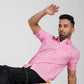 COTTON BLOCK PRINTED HALF SLEEVE SHIRT