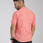 COTTON BLOCK PRINTED HALF SLEEVE SHIRT