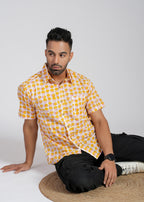 Cotton Printed Half Sleeve Shirt