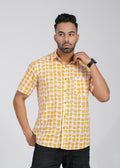 Cotton Printed Half Sleeve Shirt