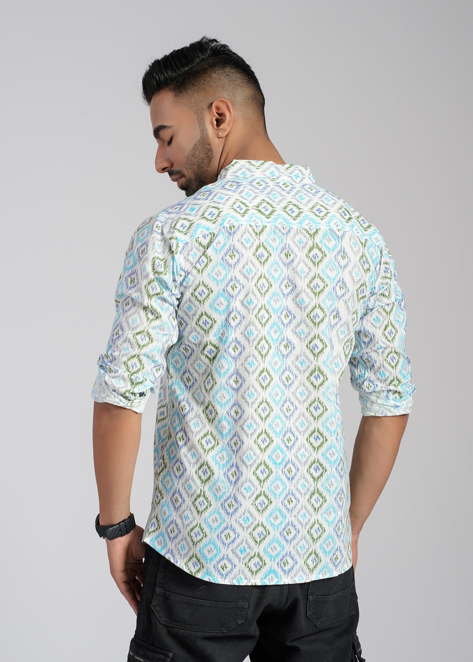 Cotton Printed Full Sleeve Shirt