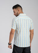 Cotton Printed Half Sleeve Shirt