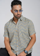 Cotton Printed Half Sleeve Shirt