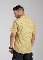 Cotton Printed Half Sleeve Shirt
