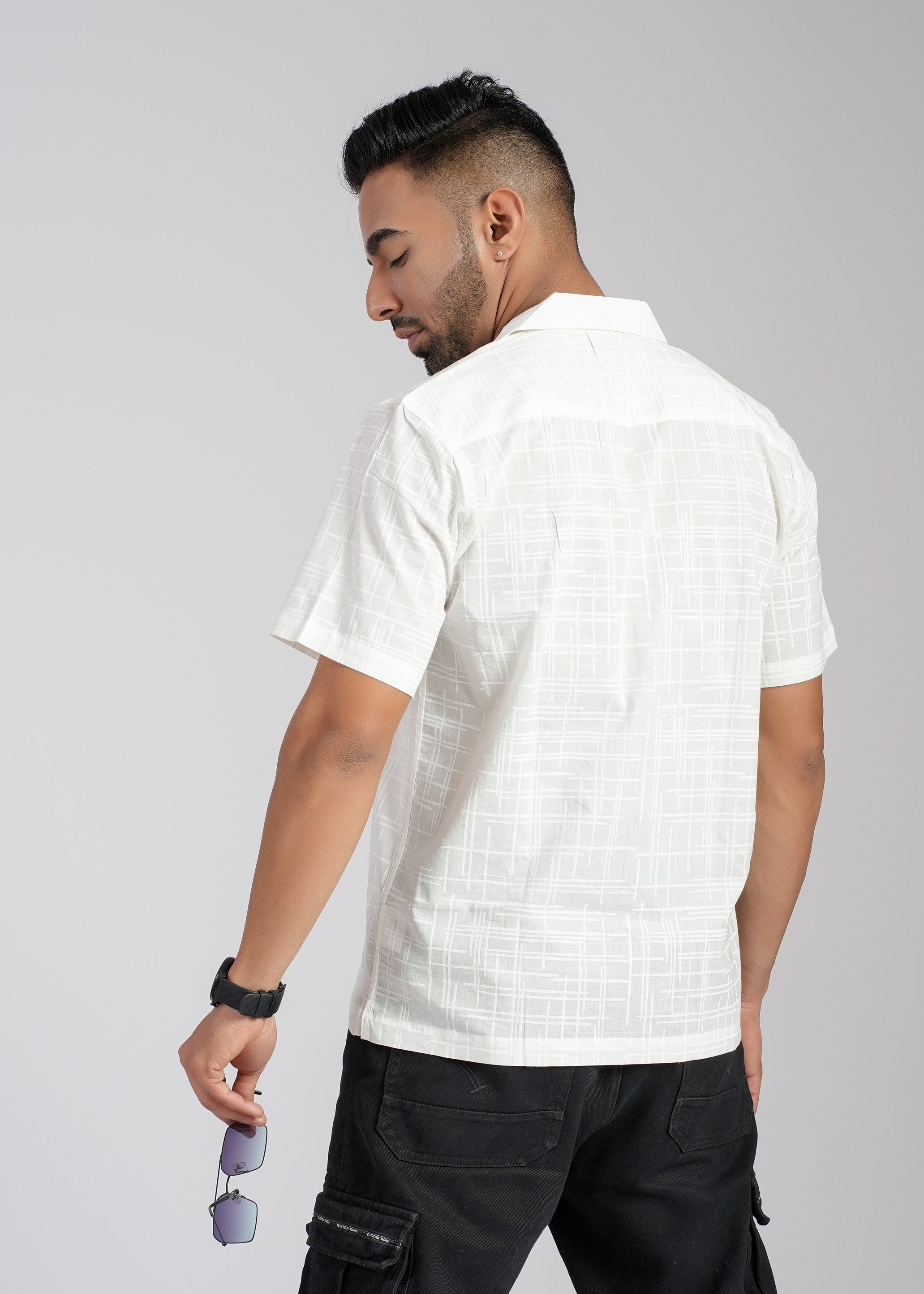 Cotton Printed Half Sleeve Shirt