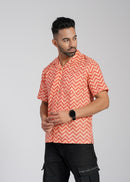 Cotton Printed Half Sleeve Shirt