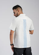 Cotton Poplin Half Sleeve Printed Shirt