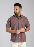 Cotton Printed Half Sleeve Shirt