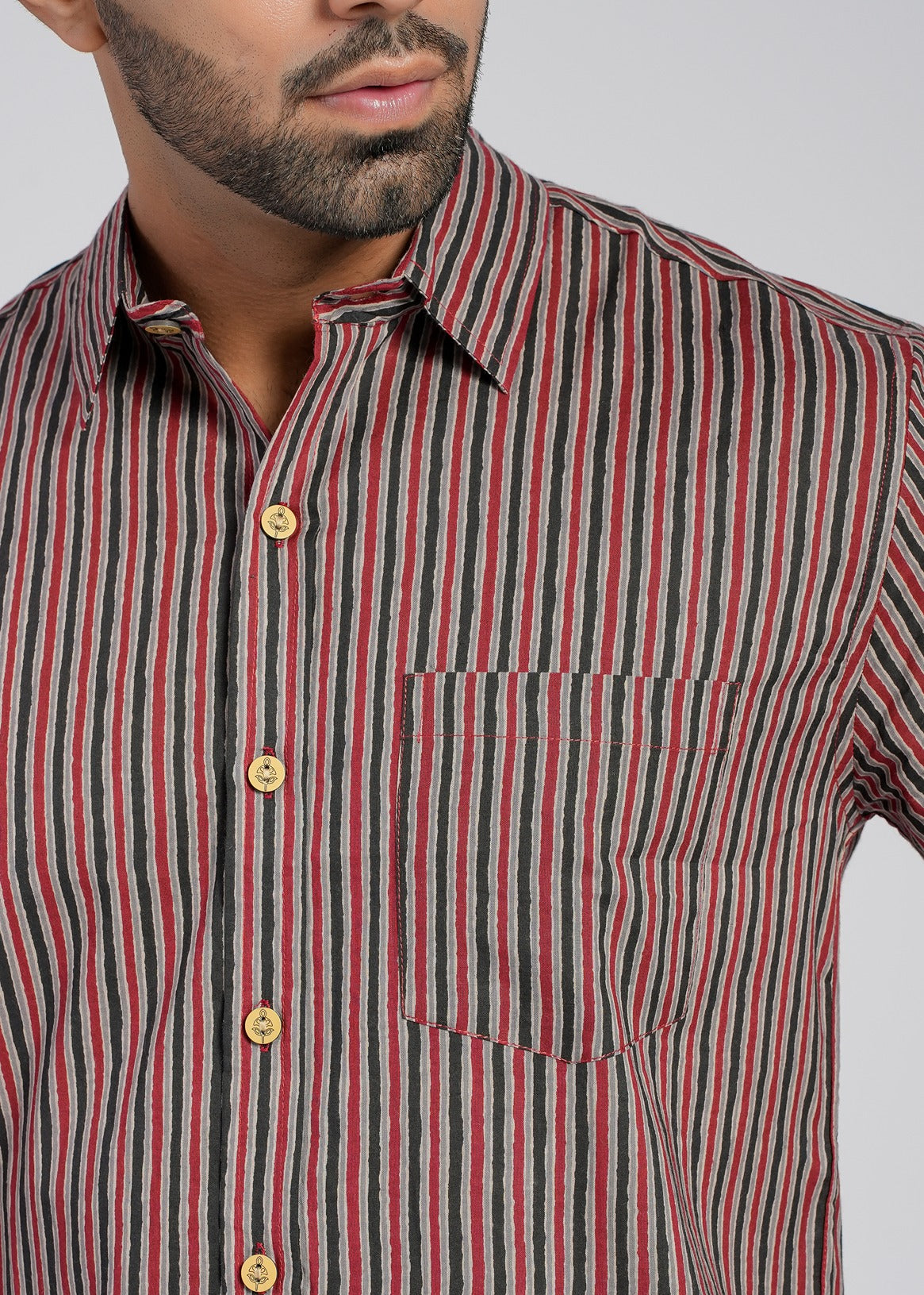 Cotton Printed Half Sleeve Shirt