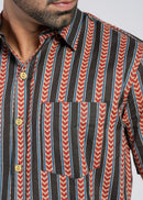 Cotton Printed Half Sleeve Shirt