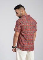 Cotton Printed Half Sleeve Shirt