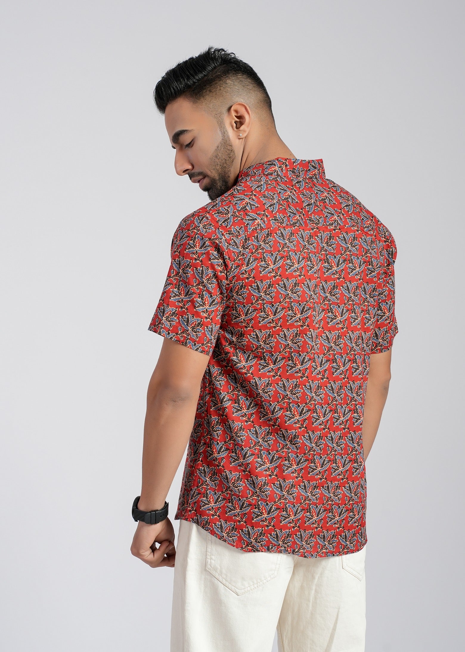 Cotton Printed Half Sleeve Shirt