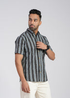 Cotton Printed Half Sleeve Shirt