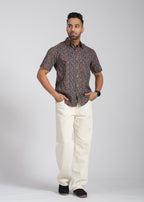 Cotton Printed Half Sleeve Shirt