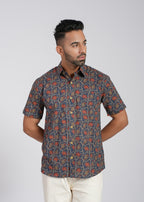 Cotton Printed Half Sleeve Shirt