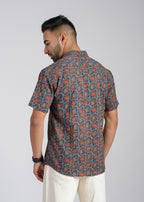 Cotton Printed Half Sleeve Shirt