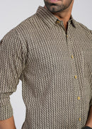 Cotton Printed Full Sleeve Shirt