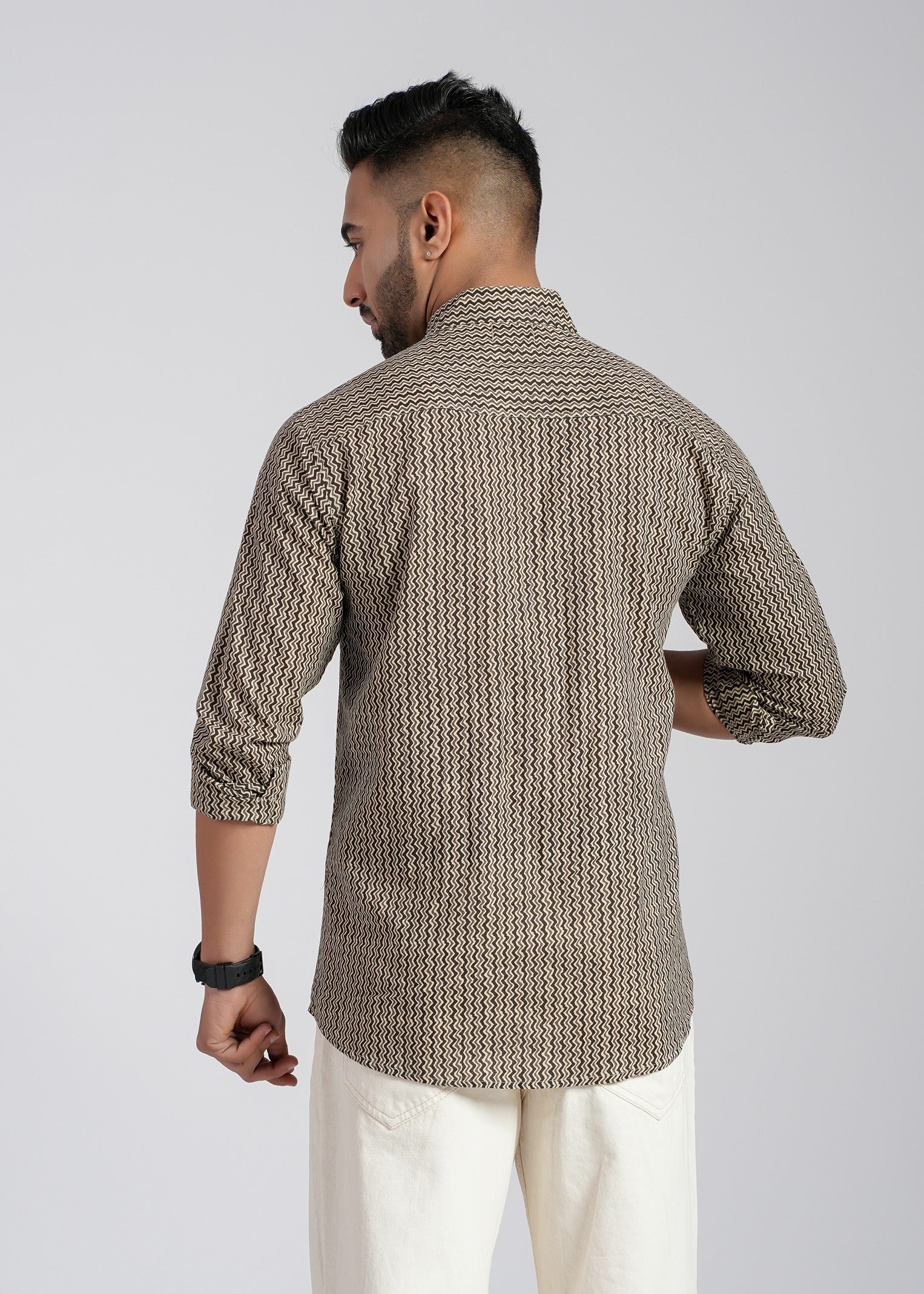 Cotton Printed Full Sleeve Shirt
