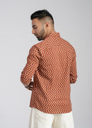 Cotton Printed Full Sleeve Shirt