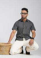 Cotton Printed Half Sleeve Shirt