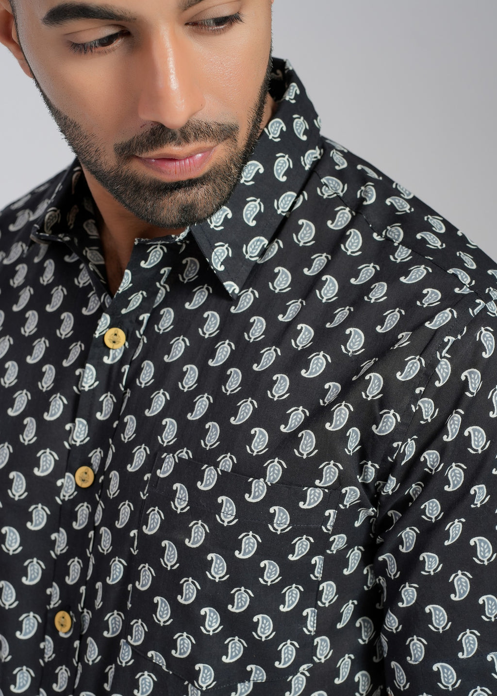 Cotton Printed Half Sleeve Shirt