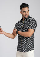 Cotton Printed Half Sleeve Shirt