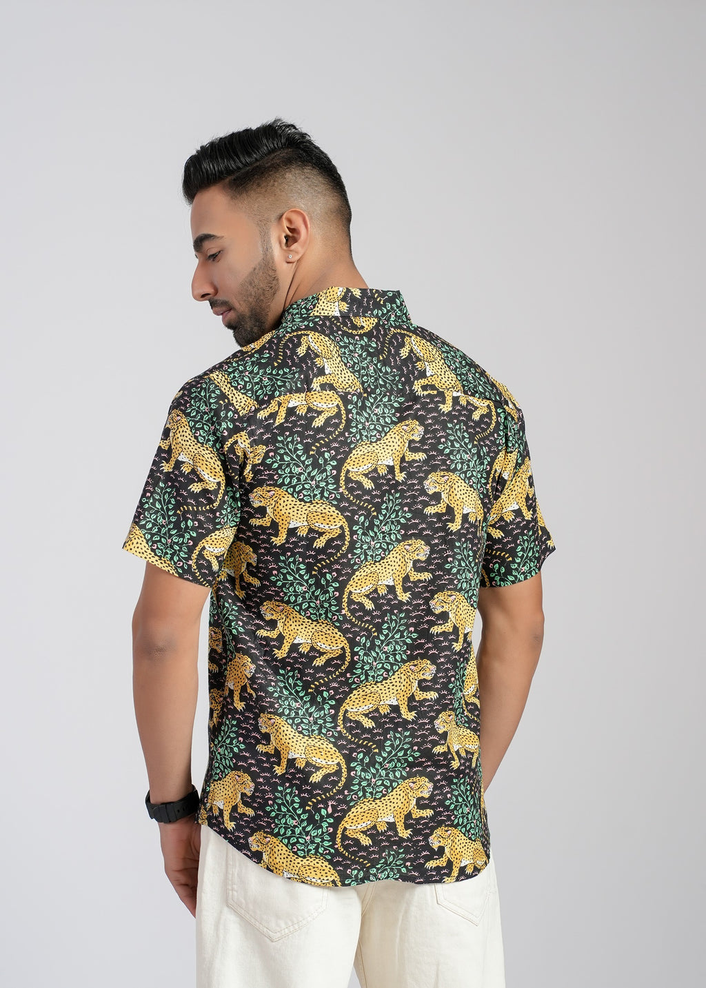 Cotton Printed Half Sleeve Shirt