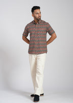 Cotton Printed Half Sleeve Shirt