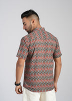 Cotton Printed Half Sleeve Shirt