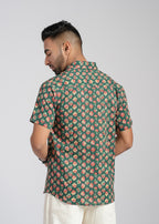 Cotton Printed Half Sleeve Shirt
