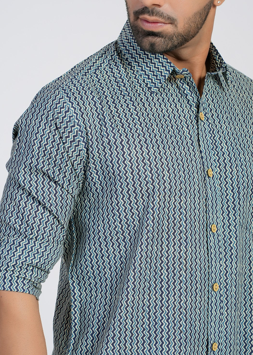 Cotton Printed Full Sleeve Shirt