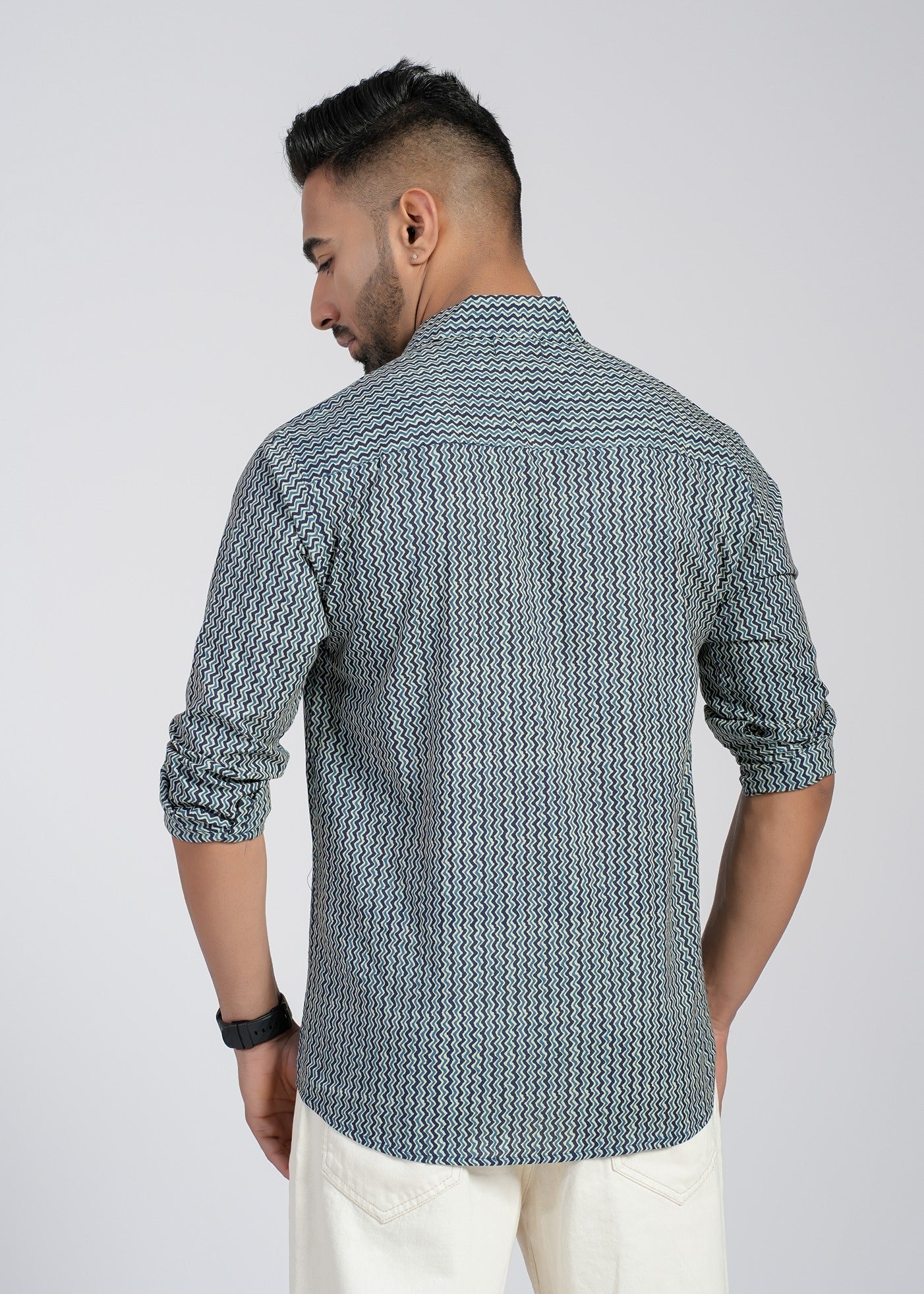 Cotton Printed Full Sleeve Shirt