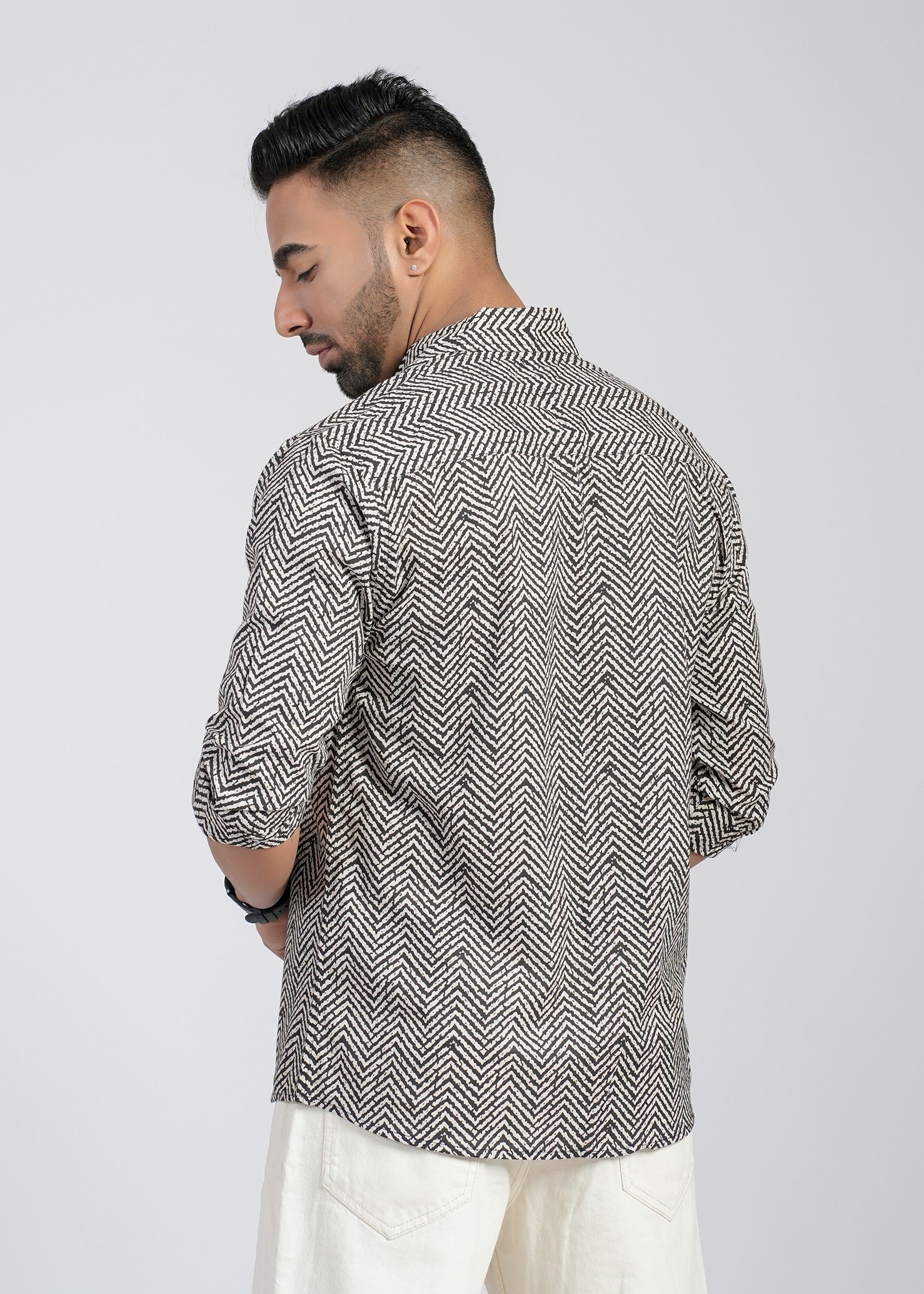 Cotton Printed Full Sleeve Shirt