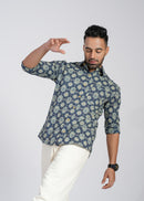 Cotton Printed Full Sleeve Shirt