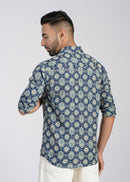 Cotton Printed Full Sleeve Shirt