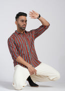 Cotton Printed Full Sleeve Shirt