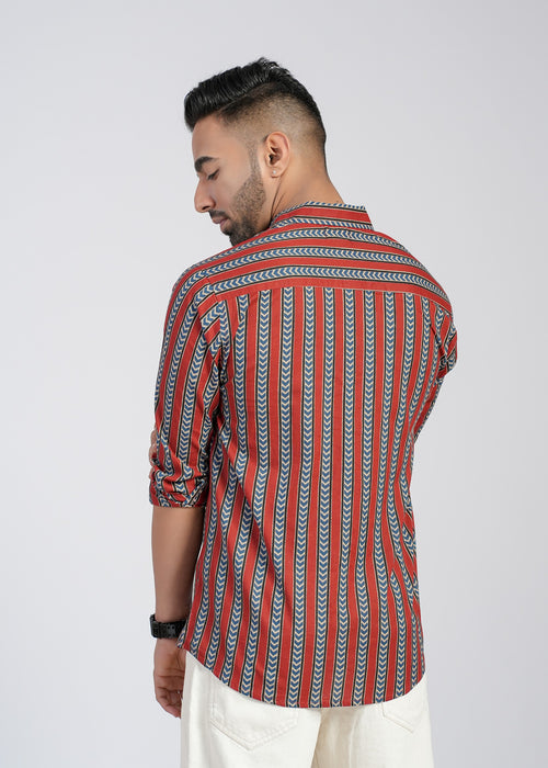 Cotton Printed Full Sleeve Shirt