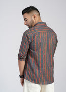 Cotton Printed Full Sleeve Shirt