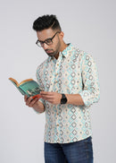 Cotton Printed Full Sleeve Shirt