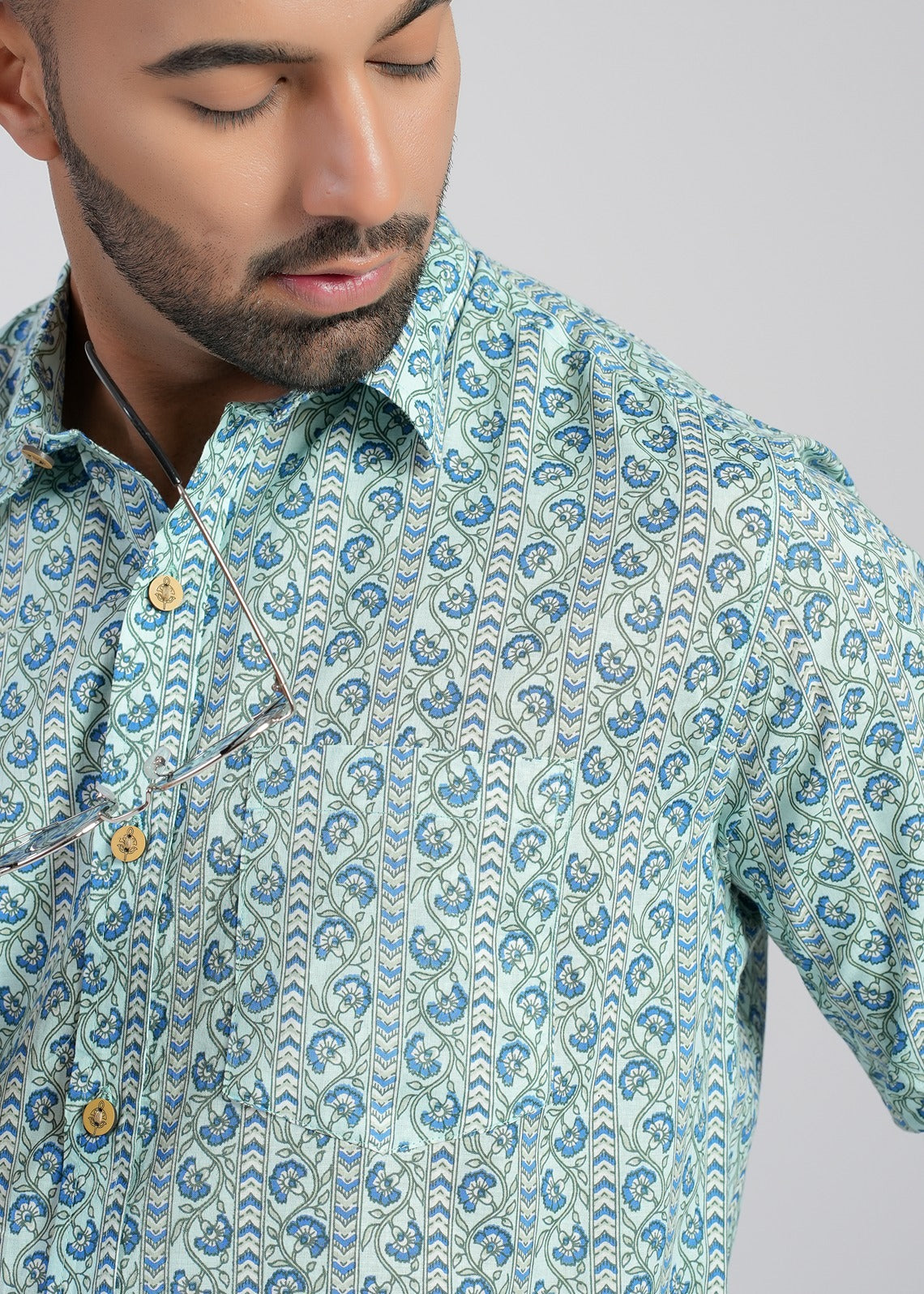 Cotton Printed Full Sleeve Shirt